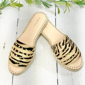 Kurt Geiger Carvela Calf Hair Espadrille (6.5)
